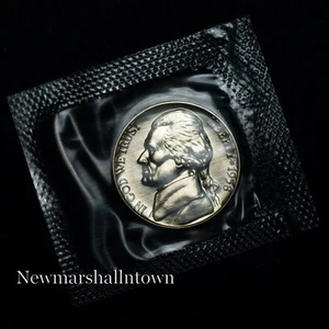 1958 Jefferson Nickel Mint Proof aus Original USA Proof Set - Bild 1 von 2