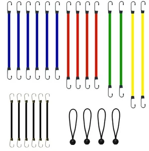 Savage Island Variety Pack Heavy Duty Elastic Military Bungee Cords - Picture 1 of 2
