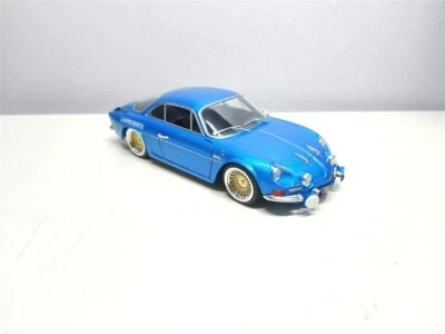Renault Alpine A110 1600 S Tuning Blu del 1971 - 1/18 Artigianale base IXO - Immagine 1 di 4