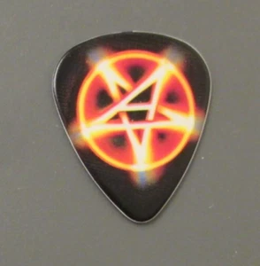 Anthrax Guitar Pick Scott Ian Worship Music Tour 2011 AUTHENTIC ! - Picture 1 of 2