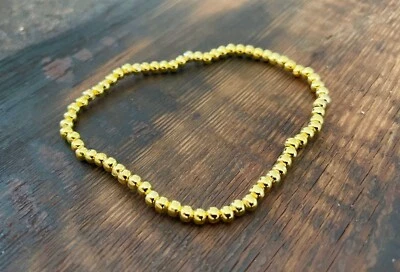 Armband vergoldete Perlen - NEU - feine Perlen - Schmuck - NEU - Armband!! - Bild 1 von 3