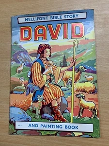 DE COLECCIÓN MELLIFORT CUENTO BÍBLICO "DAVID" PEQUEÑO FOLLETO RELIGIOSO ILUSTRADO (LL) - Imagen 1 de 8