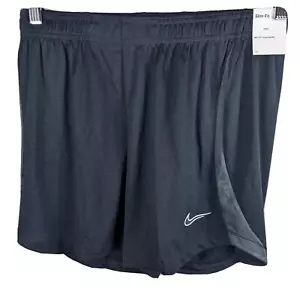 Womens Workout Shorts Size Medium Black with Gray Stripe - Picture 1 of 9