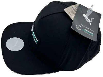 PUMA Cap Mercedes F1 AMG Petronas Snapback Schwarz 024486-01 Basecap Herren