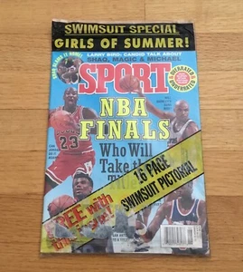 Sport Magazine June 1993 NBA Finals Michael Jordan Cover NIP Sealed Rare - Picture 1 of 2