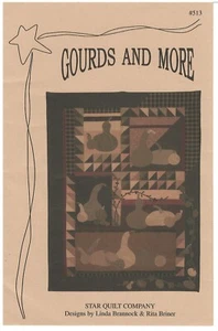 2004 Star Quilt Company #513 Gourds and More quilt sewing pattern uncut - Picture 1 of 3