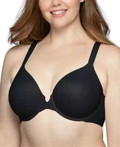 Reggiseno Vanity Fair figura intera ferretto chiusura frontale 76384 nero tg.36D,38DD - Foto 1 di 12