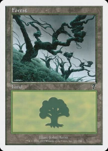 Magic MTG Tradingcard Seventh Edition 2001 Forest 331/350 - Imagen 1 de 1