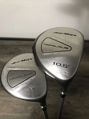Nicklaus Airmax Super Steel Cryogenic Driver Set / 10.5 Degree & 14 Degree / RH - Image 1 of 4