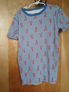 BOYS CREWCUTS SIZE 12 PAJAMAS 2 PIECE SET SUMMER SPRINGLOBSTER NAUTICAL THEMED - Picture 1 of 3