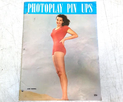 Photoplay Pin Ups 1952 First Issue Marilyn Monroe Jane Russell Cover Liz Taylor - Image 1 of 4