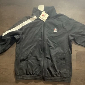 Reebok Mens Black Jacket Size M - Picture 1 of 8