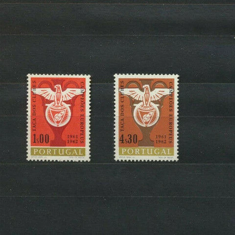 Portugal #901 - 902 Mint NH Complete Soccer Set Cover
