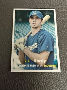 2006 Topps Heritage J.J. Hardy #87 (Brewers) - Picture 1 of 2