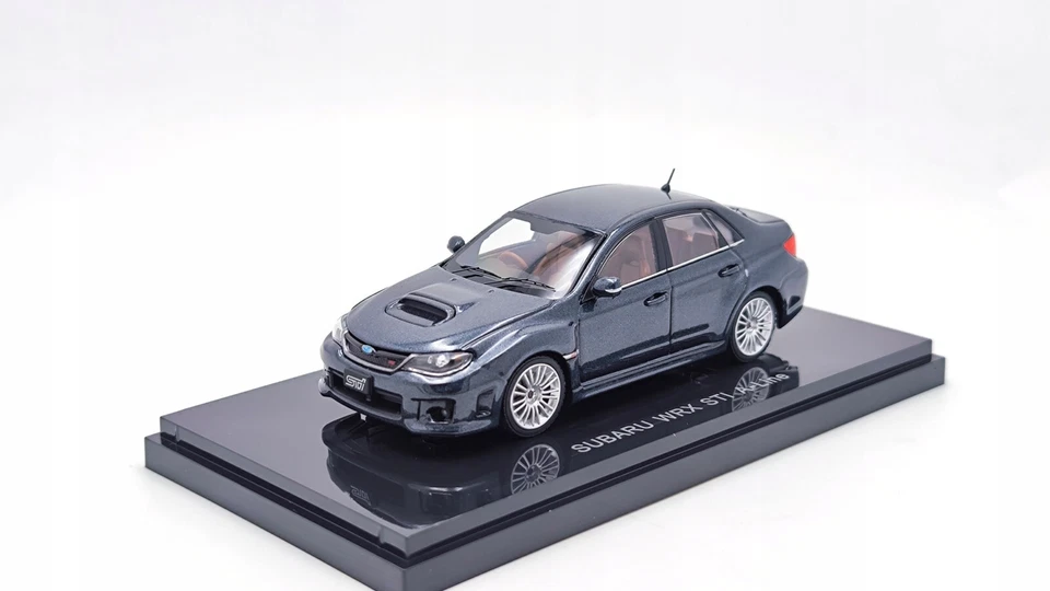 Ebbro 44398 Subaru WRX STI A-line (gray) 1/43 Scale