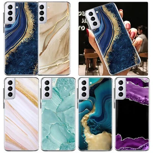 Gorgeous Marble TPU Case Cover For For Samsung Galaxy S24 S23 A15 A54 A25 Note20 - Picture 1 of 75
