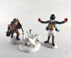 Dept 56 HV Estatuillas de Navidad de la serie Village People 3 piezas - Imagen 1 de 8