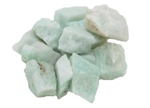 1 lb Amazonite Rough Tumbling Rock Stones Tumbler from India - Picture 1 of 2