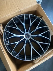 Wolfrace Wolfsburg 20" Alloy Wheel, Black Silver, VGC - Picture 1 of 4