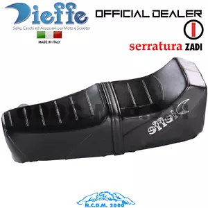 Zadi Keyblock Sports Saddle for Piaggio Vespa PX 150 SPORT Made in Italy - Picture 1 of 4