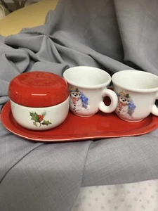 Set Natale Caffè 2 tazzine e zuccheriera - Foto 1 di 6