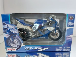 Moto Maisto Yamaha YZF-R1 in 1:12 nella scatola - Foto 1 di 3