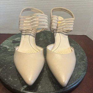 Woman Shoes, Tan, Light Brown Life Stride,flex Material, 2 3/4 Heel, soft system - Picture 1 of 23