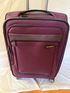 $359 SAMSONITE X-Tralight 3.0 21" Carry-On Spinner Spinner Luggage USB Purple - Picture 1 of 6