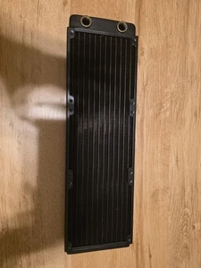FreezeMod 360mm Black G1/4" Threads Copper Radiator for PC Water Cooling TSRP-BP - Afbeelding 1 van 1