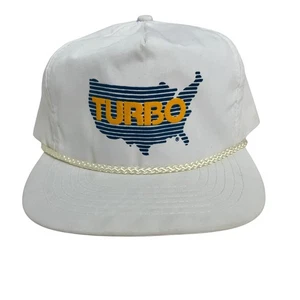 Vintage White Turbo OTTO Cap Mütze - Bild 1 von 7