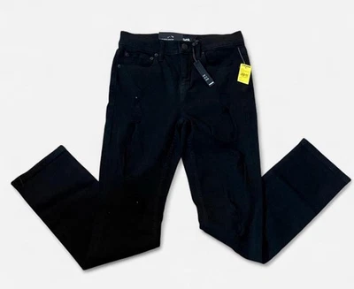 RSQ 男孩黑色超紧身破旧牛仔裤 12 码全新带标签 — 第 1/4 张图片