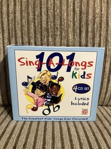 101 Sing Along Songs For Kids 4 CD Set Time Life Music Greatest Kids Songs - Picture 1 of 2