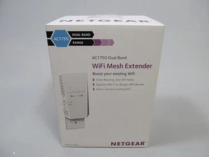 NETGEAR AC1750 Dwuzakresowy przedłużacz siatki WiFi Model EX6250 fabrycznie nowy - Zdjęcie 1 z 6