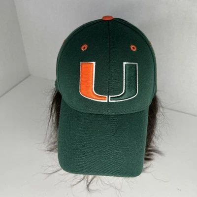 Miami Hurricanes Top Of The World One Fit Ball Cap Hat - Image 1 of 4