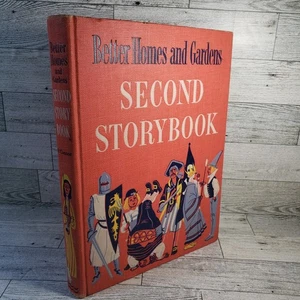 Better Homes and Gardens Second Storybook 1952 Literature Fairy Tales Poems Kids - Imagen 1 de 13