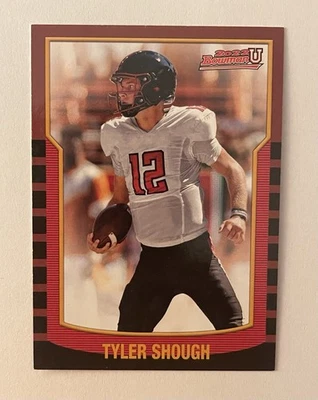 Tyler Shough New Orleans Saints 2022 Bowman U 2000 Retro Insert #2KB-15 RC - Image 1 of 2