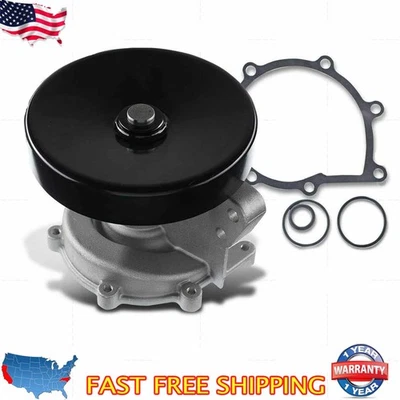 Engine Water Pump W/Gasket for 95 96 97 98 99 00 01 02 03 Saab 900 9-3 9-5 FWD - Image 1 of 4