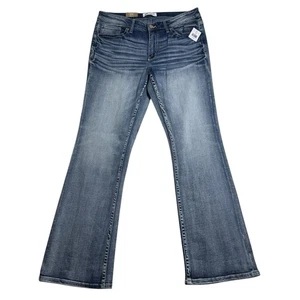 BKE Damen Payton Bootcut Jeans 31R Medium Wash Mid Rise Universal Fit Western - Bild 1 von 9