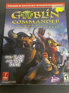 Goblin Commander: Unleash the Horde PRIMA Strategy Guide GAMECUBE PS2 XBOX PC
