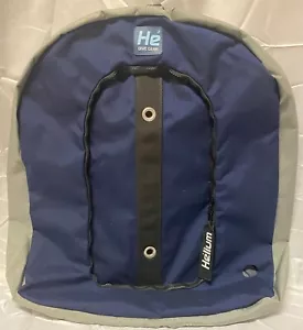 HELIUM DIVE - EX 45 Double Tank Wing - OHNE Ventile, ohne Blase, navy - NEU!!! - Bild 1 von 6