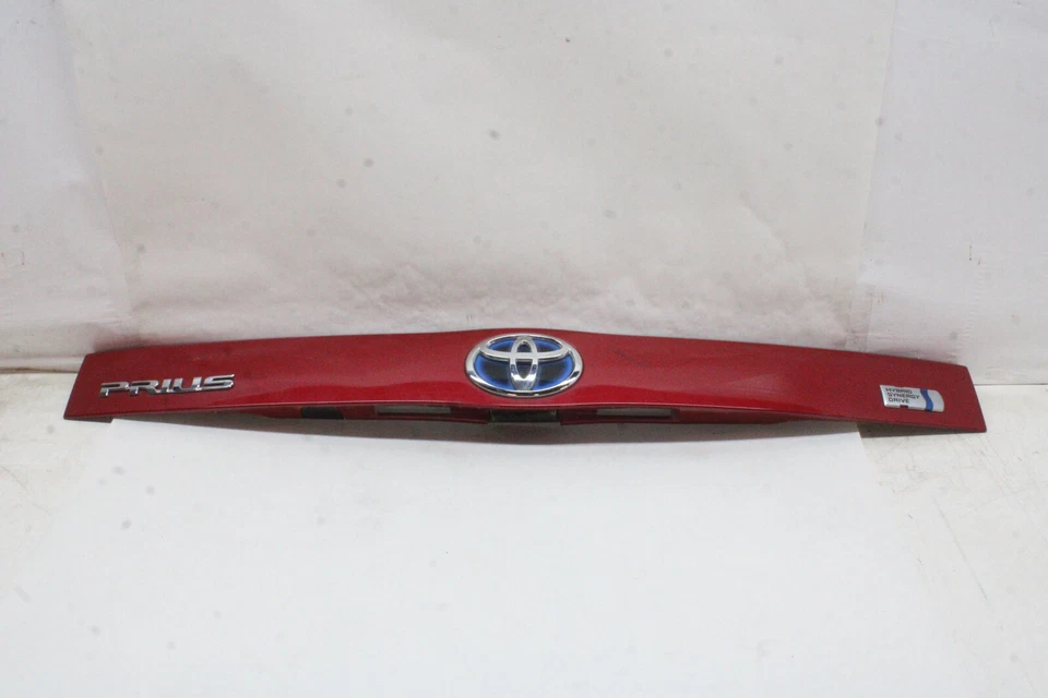 Toyota Prius 2012 puerta levadiza trasera cubierta panel de moldura con emblema 76801-00900 11 12 Foto 1 de 4
