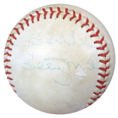 Billy Martin Signed AL Baseball New York Yankees "Best Wishes" PSA/DNA - Image 1 of 4