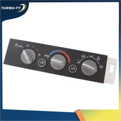 Panel de control del calentador de aire acondicionado adecuado para Chevy GMC C1500 C2500 Suburban 1997-1998 Foto 1 de 4
