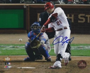 Signed 8x10 ALLEN CRAIG St. Louis Cardinals Autographed photo - w/COA - Picture 1 of 1