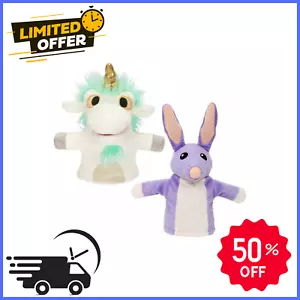 2-Pack of Plush | Unicorse and Bob Bilby Puppets | Perfect Sized to Fit onto Tod - Picture 1 of 24