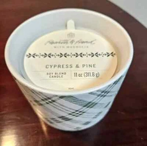 Hearth & Hand With Magnolia Cypress & Pine Soy Blend Candle 11oz - Picture 1 of 1