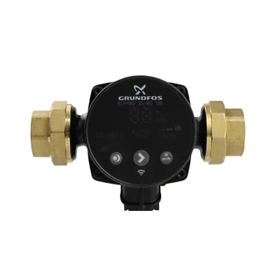 Grundfos Alpha 2.2 25/6 mit Anschlusskabel und 2x Überwurfmutter 1 1/2" IG x 1"  - Bild 1 von 4