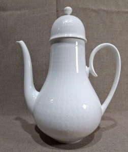 Rosenthal China Romance White 9 1/4" Coffee Pot - Picture 1 of 10