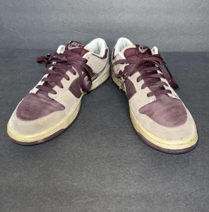 2003 Nike Dunk Low Women size 9 (302517-221) Air Iron Mahogany Plum - Picture 1 of 12