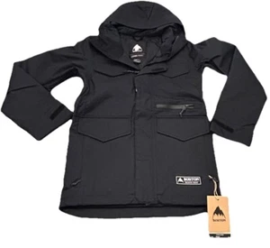 Burton MB Covert JK Jacket Ski Snowboard Black Parka Shell Hooded Mens XXS l 36” - Picture 1 of 16